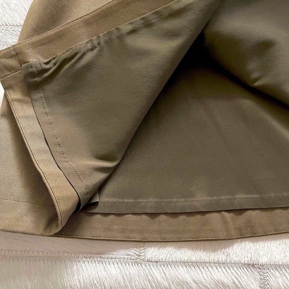 Belstaff Khaki Ryder Wrap Mini Skirt - Picture 8 of 9